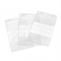sac plastique zip 180mm*120mm – Globaltest